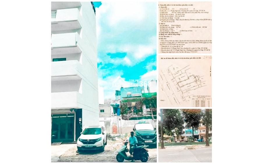 Lô đất MT Phạm Ngũ Lão, P4, GV 70 m2 - 10.5 tỷ có thể thương lượng